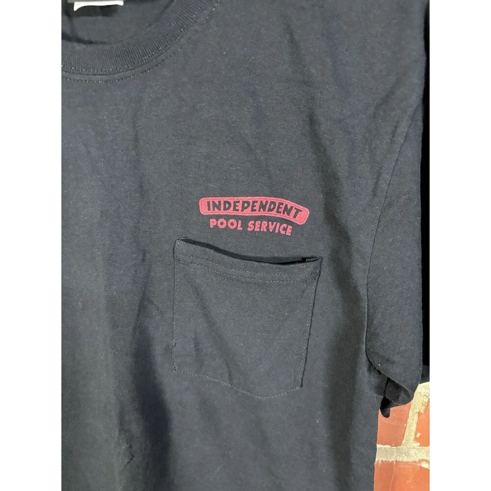 Independent Skateboard Trucks Pool Services Shirt Built To Grind Adult Medium